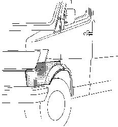 VAN WEZEL 3070158 -  Крыло
